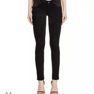 Paige Denim black maternity jeans